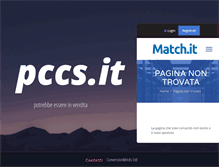 Tablet Screenshot of pccs.it